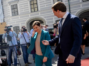 Брнабићева допутовала у Беч, учествује на конференцији о Западном Балкану