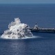 „Шок проба“ перјанице америчке морнарице, 20 тона експлозива детонирано близу носача авиона „Шок проба“ перјанице америчке морнарице, 20 тона експлозива детонирано близу носача авиона