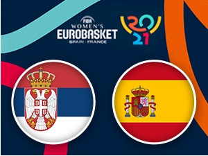 Кошарка (ж) - ЕП: Србија - Шпанија