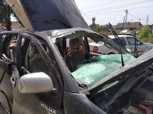 Експлозија на камионету "Крушевац-пута" код Ћићевца