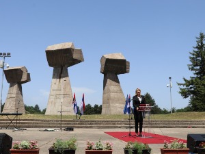 Кисић Тепавчевић: Србија посвећена принципима антифашизма, слободарства и родољубља