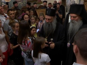 Патријарх Порфирије у Грачаници за Видовдан