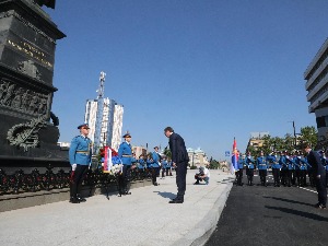 Вучић у Крушевцу: Видовдан је дан када се све види, ко је вера, а ко невера