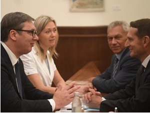 Вучић и Наришкин о безбедносној ситуацији на Балкану и у свету