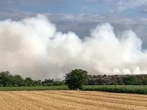 Локализован пожар на депонији у Пожаревцу