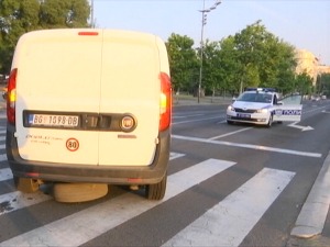Саобраћајна незгода у центру Београда, једна особа повређена