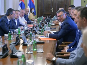 Састанак групе за међустраначки дијалог уз присуство уредника медија, о простору за договор крајем јула