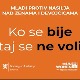 Јавне личности подржале кампању "Ко се бије, тај се не воли" 