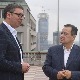 Вучић известио Дачића о дијалогу у Бриселу