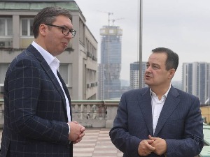 Вучић известио Дачића о дијалогу у Бриселу