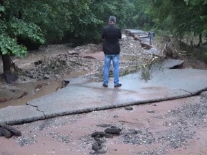 Отклања се штета од поплава подно Голије и у Петровцу на Млави, нема угрожених домаћинстава