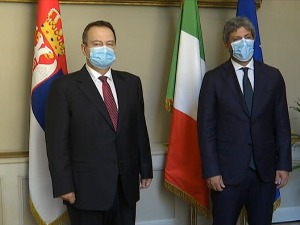 Дачић у Италији: Договорили смо унапређење сарадње парламената