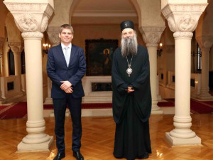 Гујон разговарао са патријархом српским г. Порфиријем