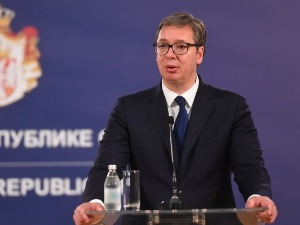 Вучић стигао у Скопље на скуп у оквиру "мини-Шенгена"