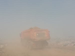 Пожар на градској депонији у Зрењанину