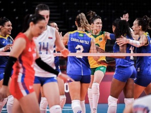 Одбојкашице поражене од Бразилки