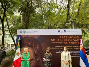  У Мексику изложба "Светска баштина Србије"