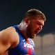 Расположени Армин Синанчевић у финалу бацања кугле, крај за Колашинца
