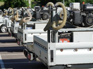 Због запрашивања комараца Београђани синоћ звали ватрогасце, сумњали на пожар