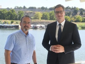 Вучић на састанку са Годфријем: Верујем у пријатељство Србије и Америке