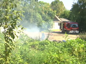 Пожар у Булевару Европе у Новом Саду