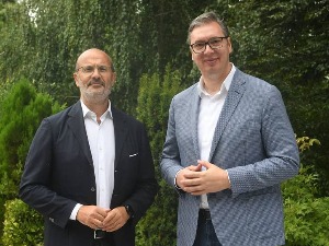 Вучић приредио опроштајни ручак за Фабриција