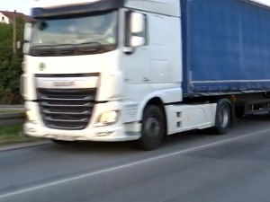 Несрећа на обилазници око Београда, на искључењу код Бубањ Потока