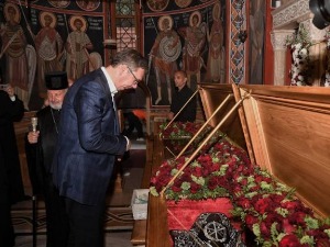 Вучић посетио манастир Тумане