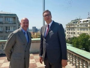 Вучић се састао са Ципријанијем