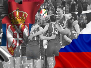 Одбојка (ж) - ЕП: Србија - Русија