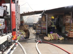 Пожар на кванташу у Нишу, повређена једна особа