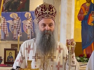 Патријарх Порфирије: Митрополити вековима устоличавани на Цетињу
