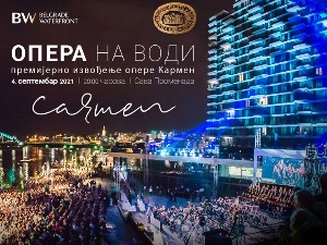 Премијера Бизеове опере Кармен 4. септембра бесплатно на Сава променади