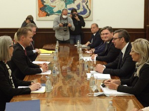 Вучић са Кофодом о интензивирању политичког дијалога Србије и Данске