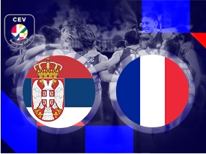Одбојка (ж) - ЕП: Србија - Француска