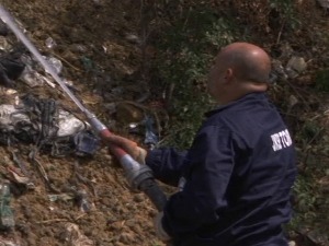 Раствор од алги, решење за пожар на депонији у Тополи