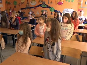 Почетак школске године уз химну Србије