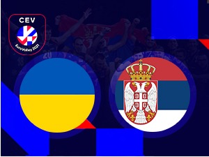 Одбојка - ЕП: Украјина - Србија