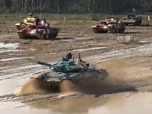 Тенковски биатлон код Москве – запажен резултат екипе Војске Србије