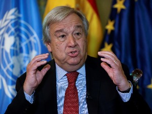 Гутерес позива на ослобођење председника Гвинеје, Афричка унија осудила државни удар