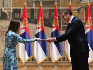 Вучић примио акредитиве амбасадора на нерезиденцијалној основи