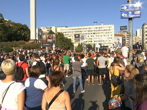 Еколошки протест у Београду "Устанак за опстанак", Бранков мост поново проходан након блокаде