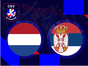 Одбојка - ЕП: Холандија - Србија