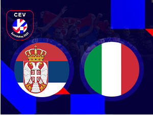 Одбојка - ЕП: Србија - Италија