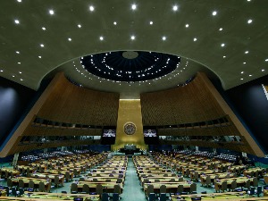 Ана Брнабић и Никола Селаковић на Генералној скупштини УН