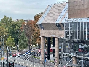 Локализован пожар у подруму Народне банке