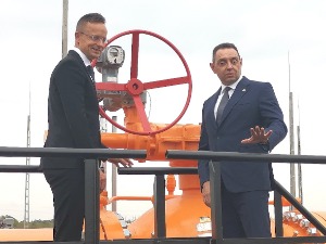 Пуштен у рад гасни интерконектор Балканског тока у Сегедину