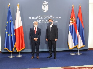Селаковић захвалио Малти на принципијелној подршци проширењу ЕУ