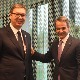 Вучић се састао са Мицотакисом на Брду код Крања