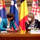 Брнабићева и Јоксимовићева са Жофреом и амбасадорима чланица ЕУ о реформама и отварању кластера
